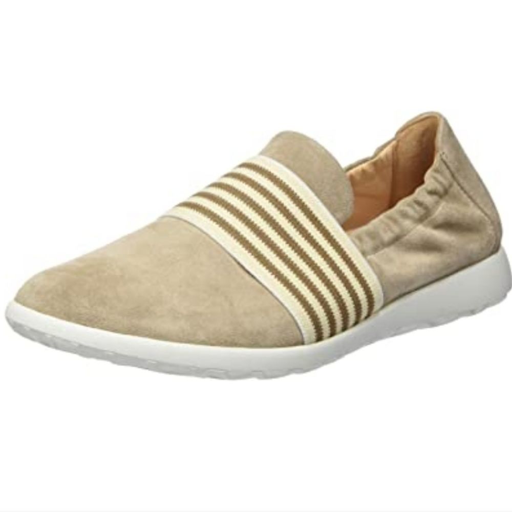 Ganter Gabby Slip-On Tan Leather Sneakers Shoes Uk 7, Us 9